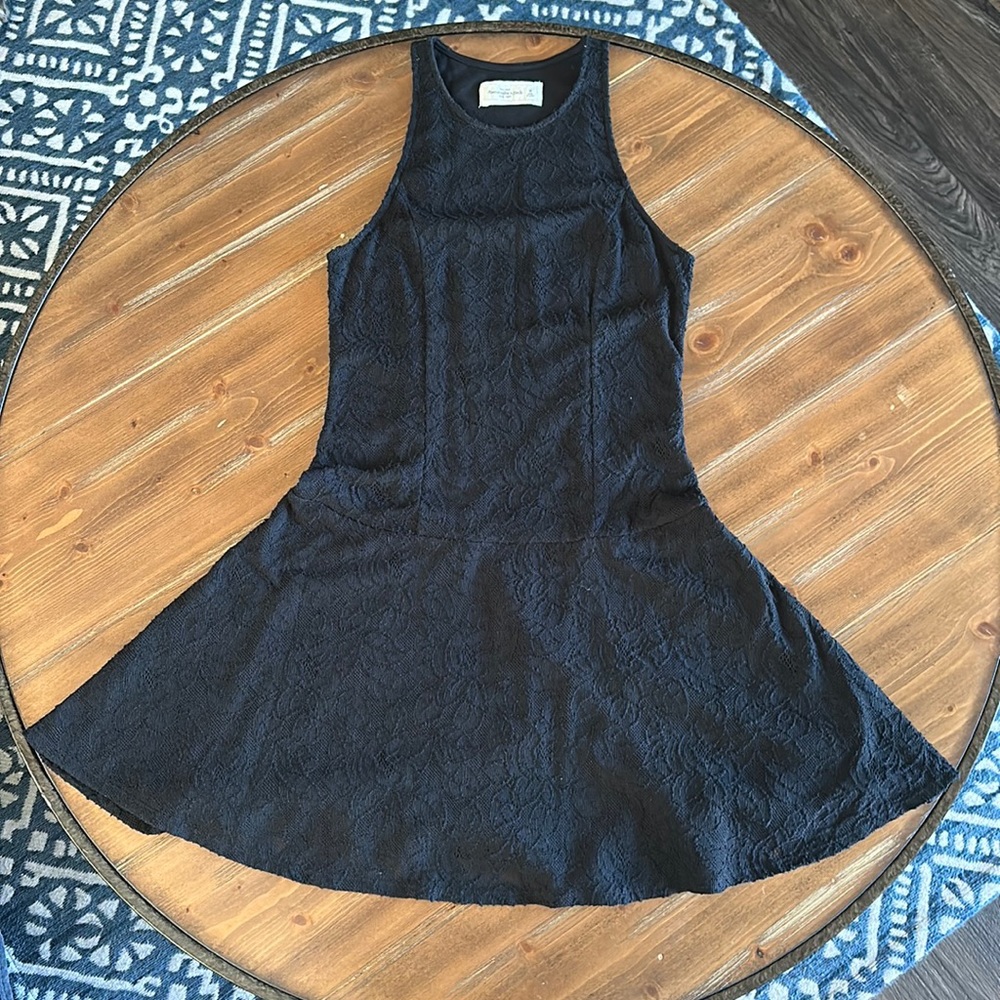 Abercrombie and Fitch Scuba Mini Dress. Color Black. Size M.